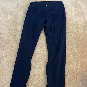 crz yoga navy leggings